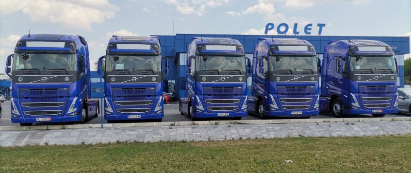 Novi Volvo FH kamioni u floti Polet